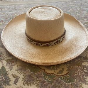 White Panama hat